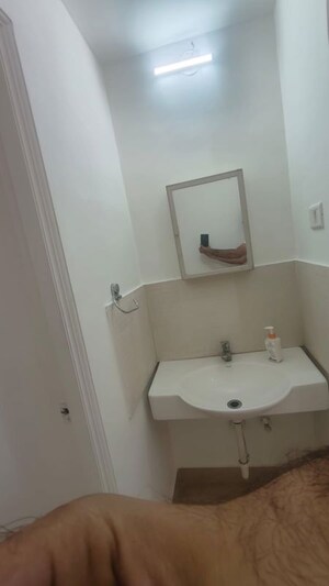 Bathroom in 2 BHK Apartment at Kumar Pebble Park, Hadapsar – for Rent
