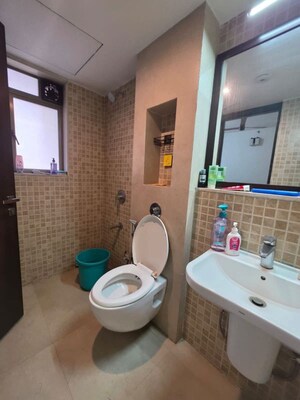 Bathroom in 3 BHK Apartment at Lodha Splendora, Ghodbunder Road – for Sale