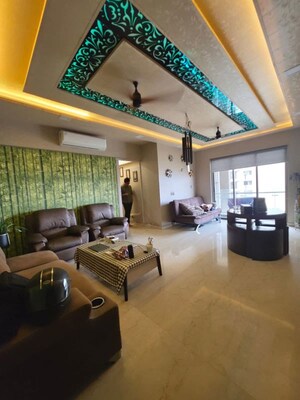 Living Room in 3 BHK Apartment at Lodha Splendora, Ghodbunder Road – for Sale