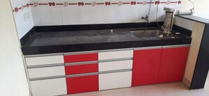 Kitchen in 2 BHK Apartment at Magarpatta Trillium, Hadapsar – for Rent