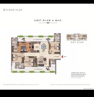 Washroom in 4 BHK Villa at Prosper Epic Homes, Sector 89 – for Sale