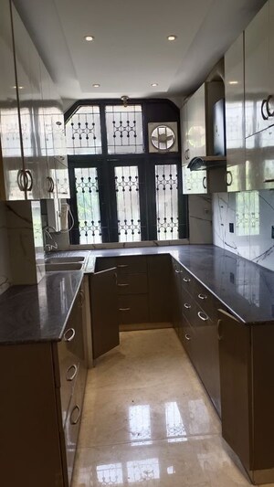 Kitchen in 3 BHK Builder Floor at New Rajinder Nagar – for Rent