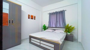 Bedroom in 1 BHK Apartment at Wadgaon Sheri – for Rent