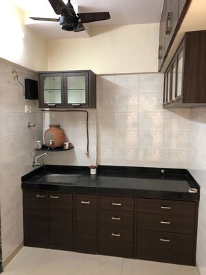 Kitchen in 1 BHK Apartment at Rajshree Iris, Tilak Nagar – for Rent