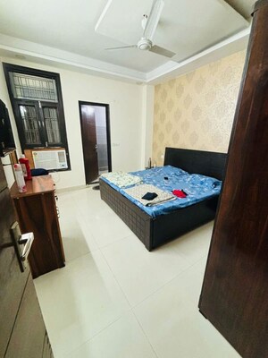 Bedroom in 2 BHK Builder Floor at Jalvayu Vihar – for Rent