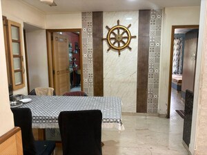 Living Room in 3.5 BHK Apartment at Belfer Apartment, Bandra West – for Rent