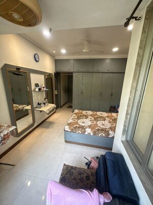 Living Room in 3.5 BHK Apartment at Belfer Apartment, Bandra West – for Rent
