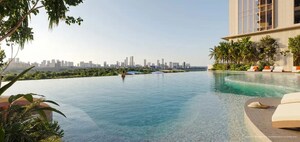 Swimming Pool in 3 BHK Apartment at Godrej Trilogy, Worli – for Sale