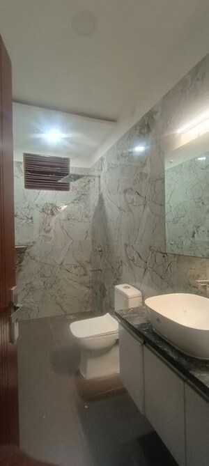 Bathroom in 3 BHK Builder Floor at Old Dlf – for Rent