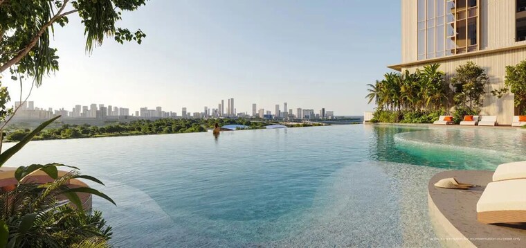 Swimming Pool, godrej-trilogy 4 Bedroom 2160 Sq.Ft. Apartment In Worli Mumbai 10375926