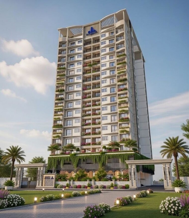 Exterior View, naren-hills 2 Bedroom 1100 Sq.Ft. Apartment In Wanwadi Pune 10375946
