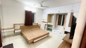 Living Room in 3 BHK Apartment at Aparna Serene Park, Kondapur – for Rent