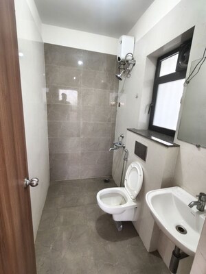 Bathroom in 1 BHK Apartment at Duville Riverdale Suites, Kharadi – for Rent