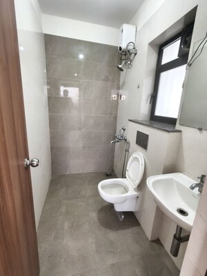 Bathroom in 1 BHK Apartment at Duville Riverdale Suites, Kharadi – for Rent