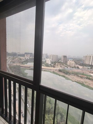 Balcony in 1 BHK Apartment at Duville Riverdale Suites, Kharadi – for Rent
