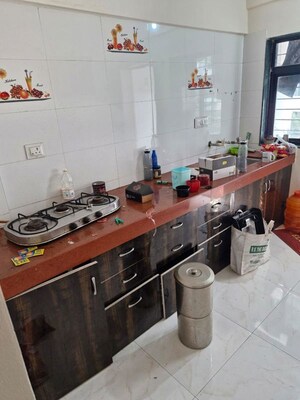 Kitchen in 1 BHK Apartment at Magarpatta Annex, Hadapsar – for Rent