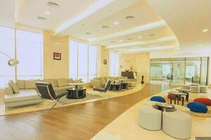 Living Room in 6 BHK Apartment at K Raheja Modern Vivarea, Mahalaxmi – for Sale