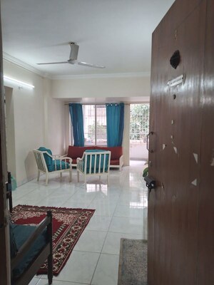 Living Room in 2 BHK Apartment at Sankla Gemini Park Avenue, Kondhwa – for Rent