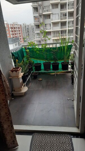 Balcony in 2 BHK Apartment at Legacy Fortune Exotica, Ravet – for Rent