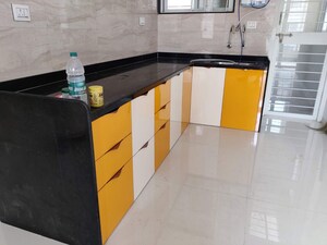 Kitchen in 2 BHK Apartment at Ashoka Park, Pimple Saudagar – for Rent