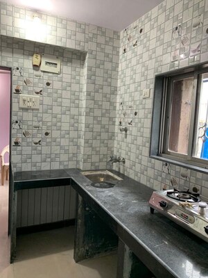 Kitchen in 3 BHK Apartment at Anmol Tower, Goregaon West – for Rent