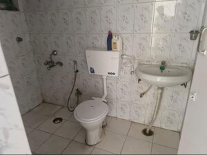 Bathroom in 1 BHK Apartment at Kubera Park, Kondhwa – for Rent