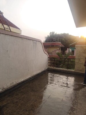 Balcony in 2 BHK Apartment at Sai Shubham CHS Pimple Saudagar, Pimple Saudagar – for Rent