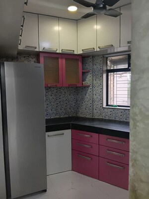 Kitchen in 2 BHK Apartment at GHP Shree Vijay Vihar Complex, Powai – for Rent