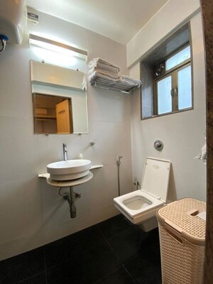Bathroom in 2 BHK Apartment at Preeti Apartment Bandra, Bandra West – for Rent
