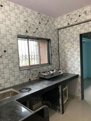 Kitchen in  Apartment at Jawahar Nagar CHS Goregaon, Goregaon West – for Rent