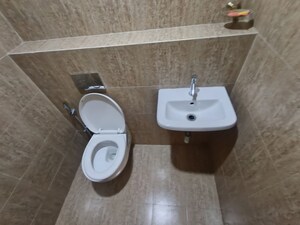 Bathroom in 3.5 BHK Apartment at Lodha Belmondo, Gahunje – for Rent