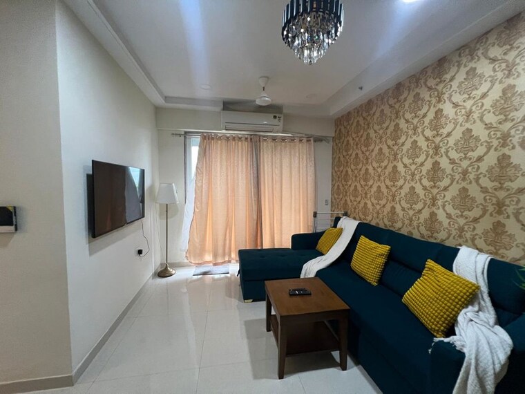 Living Room, paradise-sai-world-empire 2 Bedroom 1200 Sq.Ft. Apartment In Kharghar Navi Mumbai 10376109