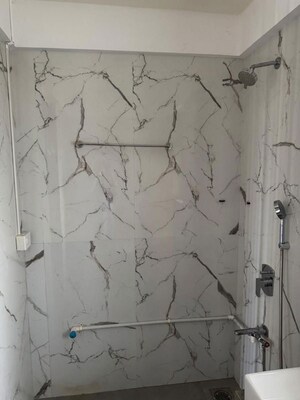 Bathroom in 2 BHK Apartment at Crescent Heritage, Khar West – for Rent