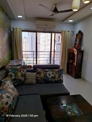 Living Room in 2 BHK Apartment at Brijdham Nanddham CHS, Goregaon West – for Rent