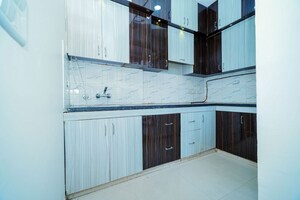 Kitchen in 3.5 BHK Apartment at Amrapali Zodiac, Sector 120 – for Rent