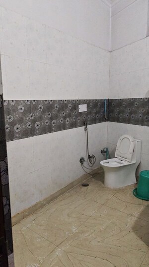 Bathroom in 4 BHK Builder Floor at Aakriti Apartment, Nehru Nagar – for Sale