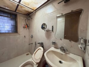Bathroom in 2 BHK Apartment at Tulip CHS Bandra, Bandra West – for Rent