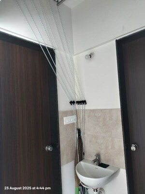Bathroom in 1 BHK Apartment at Punawale – for Rent