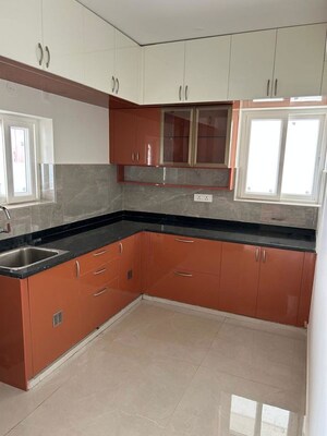 Kitchen in 3 BHK Apartment at Technopolis Solitaire Elite, Madinaguda – for Rent