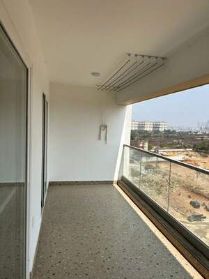 Balcony in 3 BHK Apartment at Technopolis Solitaire Elite, Madinaguda – for Rent