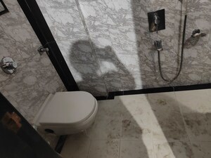Bathroom in 2 BHK Apartment at Atul Blue Monarch, Andheri East – for Rent