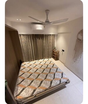 Bedroom in 2 BHK Apartment at Chandak 34 Park Estate, Goregaon West – for Rent