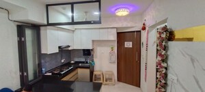 Kitchen in 1 BHK Apartment at Lodha Crown Quality Homes, Majiwada – for Rent