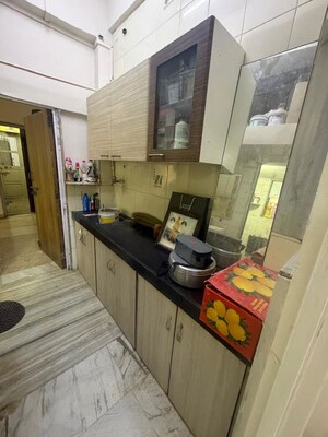 Kitchen in 2 BHK Apartment at Piramal Nagar CHS, Goregaon West – for Rent