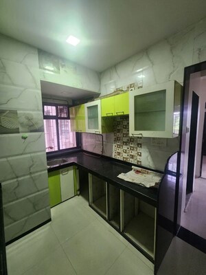 Kitchen in 2 BHK Apartment at Swarna CHS, Kharghar Sector 7 – for Rent