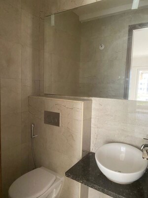 Bathroom in 3.5 BHK Apartment at The Center Court, Sector 88a – for Rent