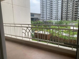Balcony in 3.5 BHK Apartment at The Center Court, Sector 88a – for Rent