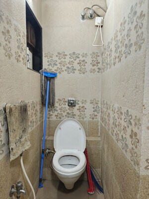 Bathroom in 2 BHK Apartment at Silver Crest Powai, Powai – for Rent