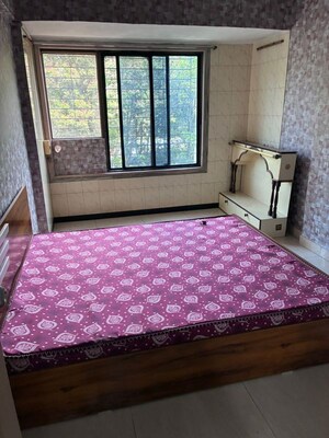 Bedroom in 2.5 BHK Apartment at Goodwill Garden, Kharghar – for Rent