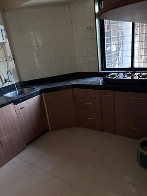 Kitchen in 2.5 BHK Apartment at Goodwill Garden, Kharghar – for Rent